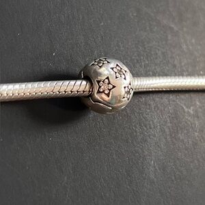 Pandora star clip charm for bracelet